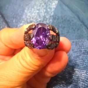 Gothic style statement Ring